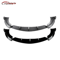AMG Splitter Bumper depan mobil, aksesori mobil Spoiler Body Kit Untuk Mercedes Benz E Class W213 2016-2020 E260 E300 E43