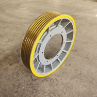Poulie de traction pour ascenseur Mitsubishi EM2470 EM2471 EM2430 OD620, pièces de rechange pour roue de machine de traction à câble en acier