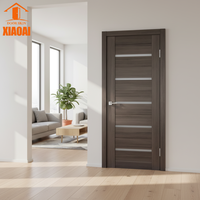 Protection d'angle anti-collision de style moderne, porte intérieure en bois, surface finie, largement utilisée dans les chambres à coucher et les écoles