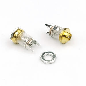 ปลอกทองแดงใสแบบแนวตั้งพร้อมช่องเสียบ DC แบบมีเกลียว 3.5*1.3 ช่องเสียบเสียงแบบวงกลม DC-035-1 ช่องเสียบตัวเมียจากโรงงาน - Product Image 2