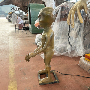 Statue réaliste d'<span class=keywords><strong>alien</strong></span> animatronique grandeur nature de modèle extraterrestre d'OVNI pour la décoration - Product Image 4