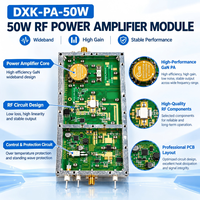 Module amplificateur de puissance RF 50W 3300-6000MHz, large bande de fréquences, gain élevé, amélioration du signal RF, OEM ODM