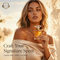 Perfume de Marca Privada, Aroma Personalizado, Sin Alcohol, Perfume en Roll-on, 50ml 100ml, OEM ODM, Botella de Vidrio