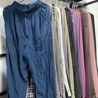Celana Kulot Polyester/Katun Bekas Berkualitas Tinggi Harga Grosir Modis untuk Wanita Musim Semi Merek Antelope