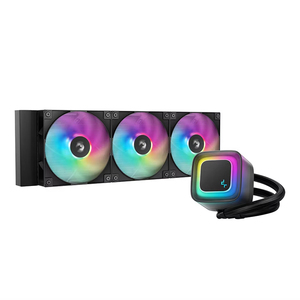 Ventilateur de refroidissement CPU AIO DEEPCOOL LE360 V2 NOIR&BLANC LCP Blade Fan ARGB, neuf, en gros, pour ordinateur de jeu - Product Image 6