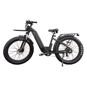 מוכן ספינה OEM ebike יצרן סין שומן צמיג אופניים חשמליים 500w 750w 1000w bafang חשמלי היברידי אופני עבור עיר