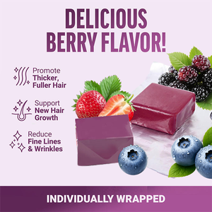 Productos de Belleza Antioxidantes para Adultos, Gomitas de Biotina y Vitamina C para el Crecimiento del Cabello, para Pedidos al por Mayor, Etiquetas Personalizadas - Product Image 2