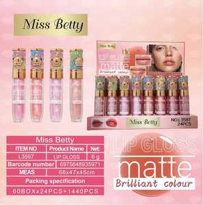 Ensemble de maquillage magique <span class=keywords><strong>Miss</strong></span> <span class=keywords><strong>Betty</strong></span>, gloss à lèvres liquide, gloss à lèvres longue durée, rouge à lèvres mat, ensemble de cosmétiques de beauté, labial - Product Image 3