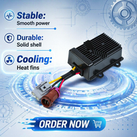 Convertisseur abaisseur DC-DC LK120 120W à bon prix, élévateur de tension 18V-180V vers 12V/14V pour tricycle