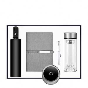 OEM Odm 8k Automatique, Parapluie Ouvert en Métal Stylo Bouteille d'Eau Recyclée Ensembles de Cadeaux de Bureau pour Cahier/ - Product Image 3
