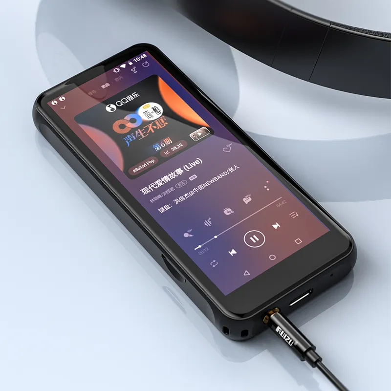 Ruizu Star pemutar MP3/MP4, produk bintang Z80 Android 8.1Bluetooth 2 + 16gb kinerja tinggi dan baterai tahan lama portabel WiFi