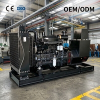 Générateur diesel haute performance Cumminss Perkinss Weichai HSD-280C 200kW/280kW/300kW 50/60Hz 480V à faible bruit, type à châssis ouvert