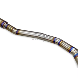Sistema de Escape de Titanio Azul Quemado de Alto Rendimiento y Peso Ligero para Honda Civic Type-R FL5 2.0 Turbo K20C1 2022-2025 - Product Image 6