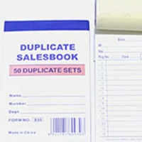 Libreta de Facturas Profesional y Duradera, Papel Autocopiativo Personalizable para Registro, Suministro al por Mayor, Resistente al Agua y al Aceite, ISO9001
