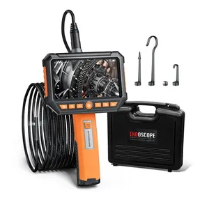 ANESOK G52 Wi-Fi telefon ile yüksek kaliteli boru Borescope 5inch OLCD 1080P ekran el endüstriyel muayene endoskobu kamera