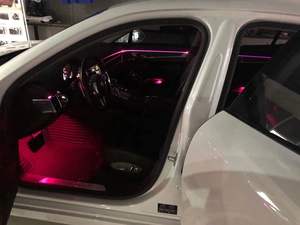 Lumière d'ambiance automobile 32 couleurs Lumière d'ambiance de voiture Lampe décorative pour véhicule pour Prosche Panamera - Product Image 3