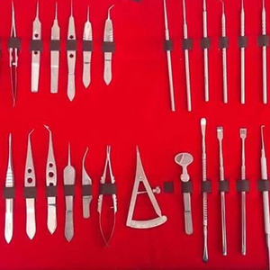 Juego de Instrumentos Quirúrgicos Oftálmicos Profesionales, Kit de Cirugía Ocular de Acero Inoxidable, Herramientas Quirúrgicas Manuales, Venta al por Mayor de Oftalmología - Product Image 4