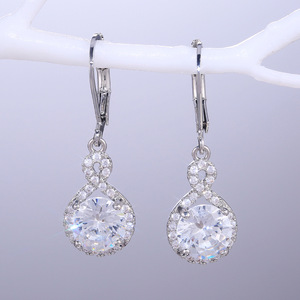 Eleganti Orecchini Pendenti Scintillanti per Donne, Gioielli da Orecchio di Tendenza - Product Image 6