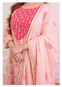 Kurti ผ้าฝ้ายอินเดียสำหรับผู้หญิงเสื้อผ้าชาติพันธุ์ราคาถูกโรงงานขายส่งผู้หญิงและเด็กผู้หญิง - Product Image 4