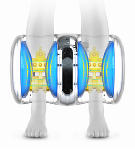 Masajeador de pies de compresión de aire Shiatsu eléctrico con calefacción, 12V, certificado CE, novedad de <span class=keywords><strong>2025</strong></span> - Product Image 6