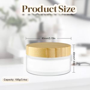 Food Grade PET Cosmetic <b>Jar</b> Pump Sprayer Customizable Colors Screen Printing 8oz Capacity for Eye Cream Skin Care Loose Powder - Product Image 2
