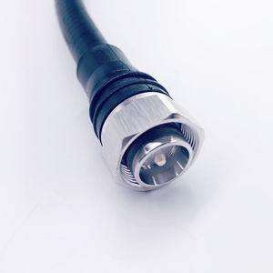 Cable de puente RF Superflex Coaxial, conector macho 1/2-10, 4,3 ", baja pérdida de fábrica - Product Image 3