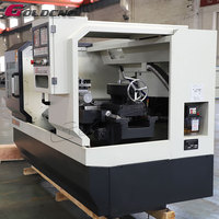 Torno Horizontal CNC Profesional GOLDCNC CAK6140, Sistema de Control Automático GSK, Alta Competitividad, Certificaciones CE/ISO/TUV