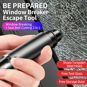 Heavy Duty Car Window Breaker 2 in 1 Seatbelt Cutter Life Saving Escape <b>Tool</b> for Cars - Product Image 4