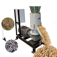 Equipo de Producción de Combustible de aserrín grande, molino de pellets de biomasa de paja de cáscara de arroz