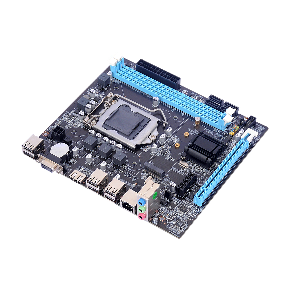 デスクトップコンピュータマザーボード LGA 1155 CPU マザーボード USB2.0 SATA DDR3 Mini ITX メインボード NVME M.2 PCIe 16X VGA HD マルチメディアインター | デスクトップコンピュータマザーボード LGA 1155 USB3.0 SATA