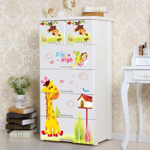 <span class=keywords><strong>Commode</strong></span> pour bébé au design ours de dessin animé, armoire à 5 niveaux pour enfants, organisateur de vêtements pour enfants, armoire de rangement pour la chambre à coucher - Product Image 2