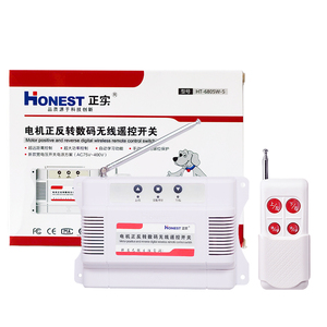 <span class=keywords><strong>AC</strong></span> 220V/380V interruptor de control remoto inalámbrico 2 canales 1000m <span class=keywords><strong>Motor</strong></span> adelante bomba de agua inversa 40A Max. NFC OEM personalizable - Product Image 1