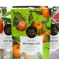 Sachet Doypack imprimé en gravure, recyclable, personnalisé, en PE laminé, avec fermeture zip thermosoudée, pour aliments pour bébés, fruits secs et snacks, avec fenêtre transparente