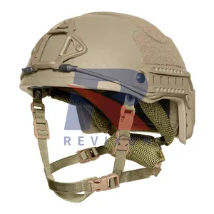 Revixun หมวกกันน็อคแบบมียุทธวิธีป้องกันความปลอดภัยแบบกำหนดเอง uhmwpe/ aramid