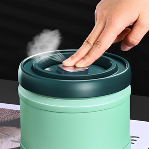 Thép Không Gỉ Báo Chí Không Khí-Chặt Chẽ Chân Không Cà Phê Đậu Chân Không Crisper Lưu Trữ Kín Tank Lưu Trữ <span class=keywords><strong>Container</strong></span> Với Khử Khí Van - Product Image 5