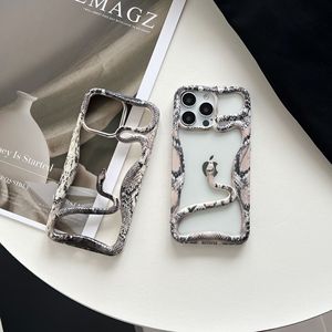 <span class=keywords><strong>Coque</strong></span> de téléphone portable tendance à motif <span class=keywords><strong>serpent</strong></span> 3D en relief pour <span class=keywords><strong>iPhone</strong></span> 16 Pro Max 15 Pro 14, <span class=keywords><strong>coque</strong></span> arrière antichoc - Product Image 3