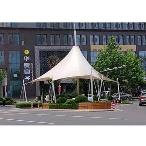 Structure de membrane tendue en PVDF au design unique pour l'extérieur, abri solaire, tente paysagère - Product Image 2