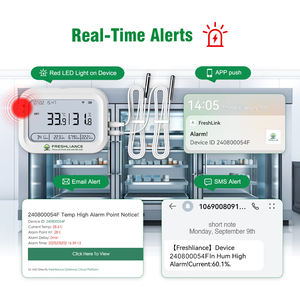 Registrador de datos de temperatura y humedad de monitoreo en tiempo real con 4G y WIFI - Product Image 5