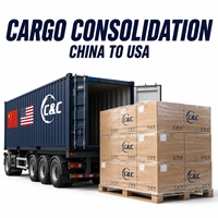 Consolidation de Fret de Chine vers les États-Unis - Agent d'Expédition Maritime LCL