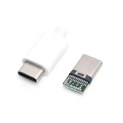 Type C USB 3.1Connector 16PIN Fast Charging Male Socket Plug To Solder Wire & Cable PCB Board Module 56K Resistor