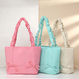 High quality luxury canvas bag, cotton canvas handbag, customized printed logo shoulder bag - Product Image 3