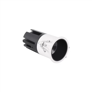 Luminaria LED Empotrada en el Techo, con Marco de Aluminio, Acabado Moderno en Blanco y Negro, para Uso Comercial en Interiores - Product Image 5