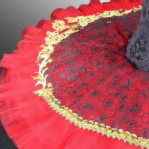 Tutú Clásico de Ballet Azul Flora Paquita, Tutú de Ballet Azul Claro con Aves, Disfraz de Tutú de Princesa para <span class=keywords><strong>la</strong></span> Variación de <span class=keywords><strong>La</strong></span> Esmeralda - Product Image 5