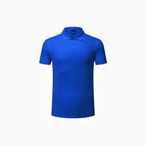 Chinese Bulk Supplier Customized Polyester Quick Dry Poloshirt Printing Black Short Sleeve Polo T Shirts For Men Golf Sportswear