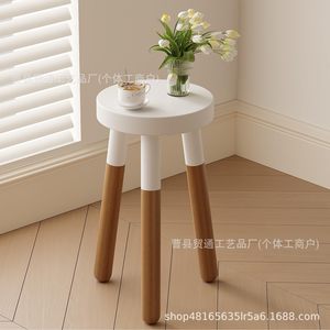 Wooden Planter <b>Shelf</b> Floor Standing 1 Tier Storage Rack For Home Living Room <b>Bedroom</b> Garden Decorative Bench - Product Image 4