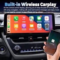 12,3 pulgadas 8 + 256G para Toyota Corolla 2018 2021 2022 reproductor de vídeo Multimedia para coche navegación GPS Radio Android 13 Carplay DSP sonido