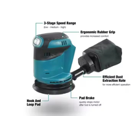 Kit combiné sans balais 18V : Marteau perforateur, visseuse à chocs, meuleuse d'angle, ponceuse orbitale, batteries, chargeur rapide double port, outils électriques OEM