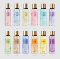 Brume parfumée pour le corps au parfum floral rafraîchissant, prune blanche, freesia, iris, glycine, parfum pour le corps longue durée pour femmes