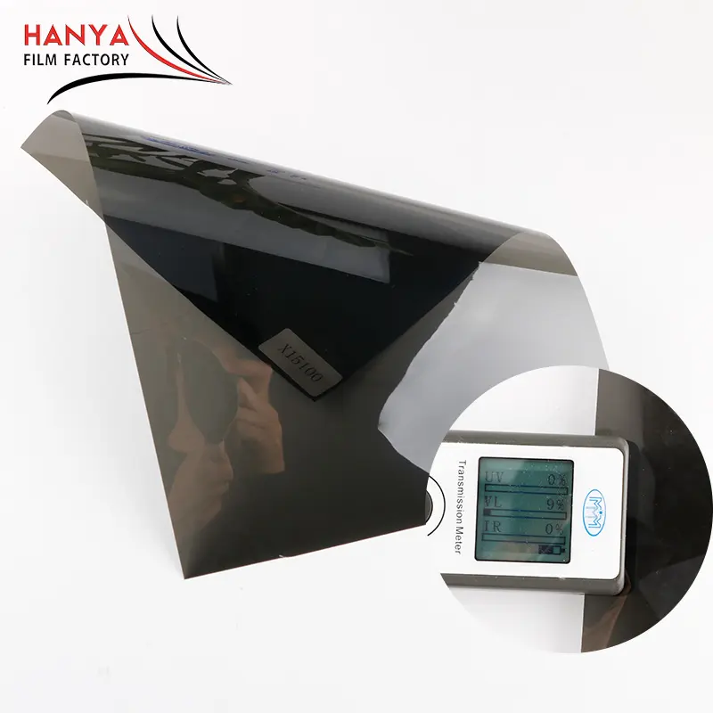 IRR100% Window Mirror Control Solar Car Tint Film Nano Ceramic window film