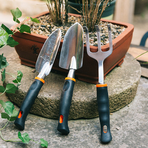 RUIPU <b>Garden</b> <b>Tool</b> <b>Set</b> 3-Piece Aluminum Alloy Ergonomic Handle For Planting Flowers Succulents Household Use - Product Image 2